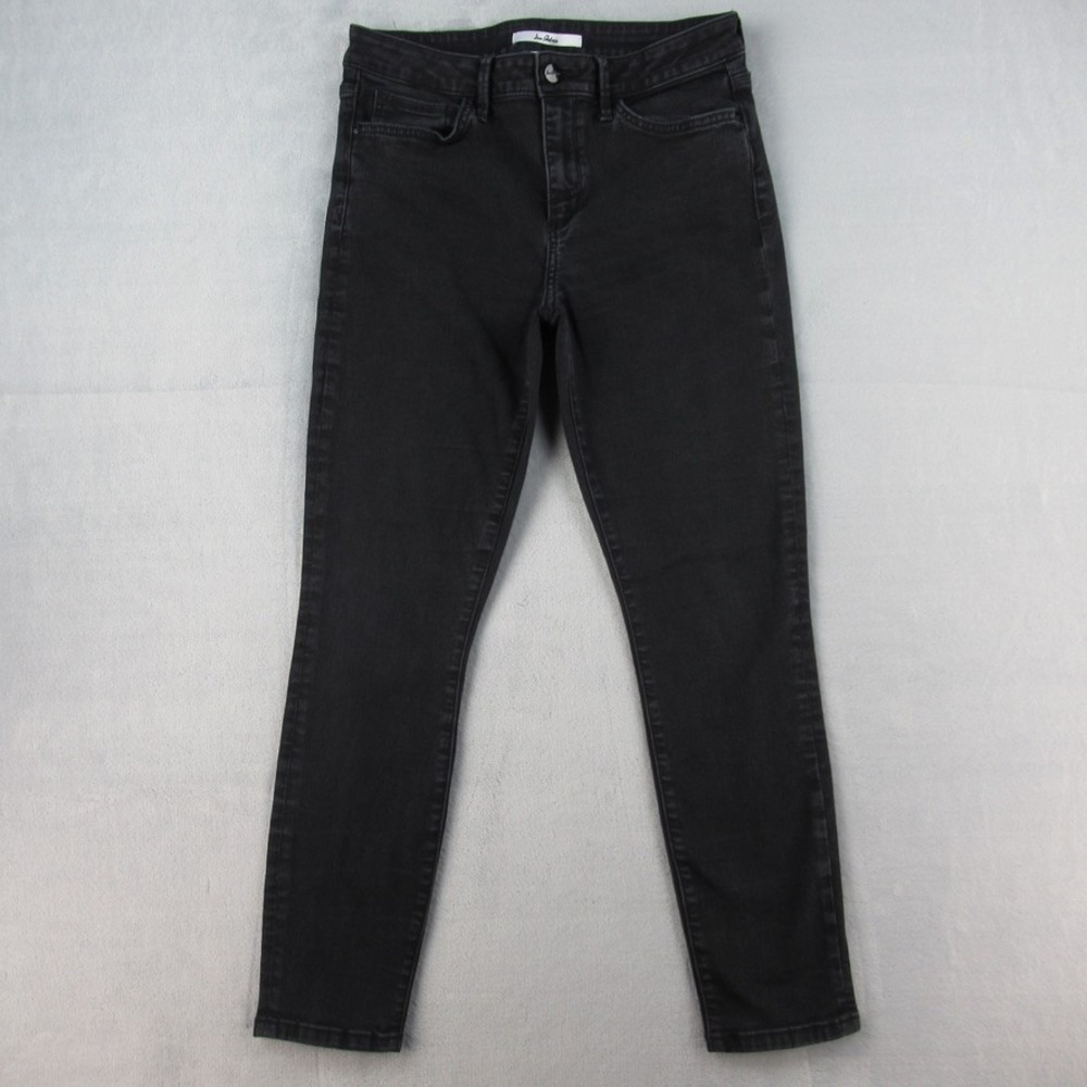 Sam Edelman The Kitten Mid Rise Skinny Jeans Black Size 30 45EGBAAM1001‎